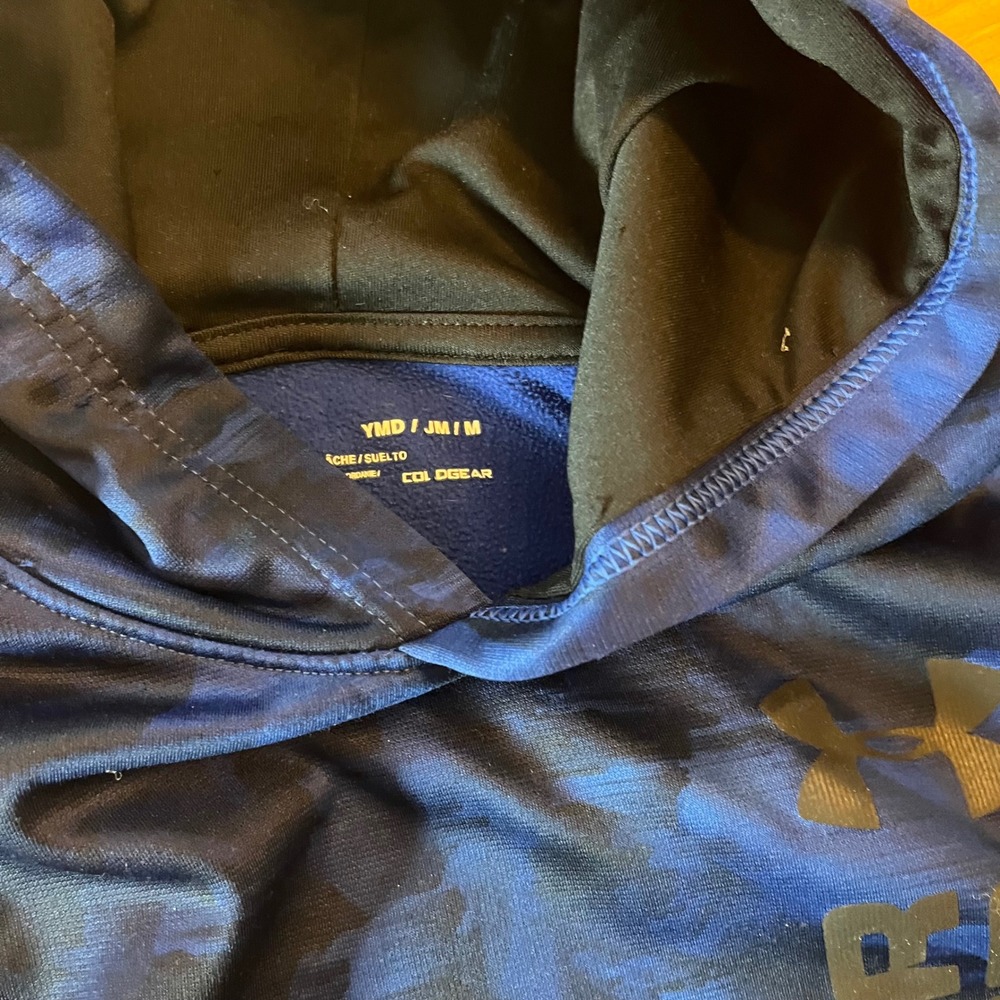 Boys Under Armour UA Lot Hoodie Sweatshirt & T-Shirt Youth Medium - Picture 7 of 7